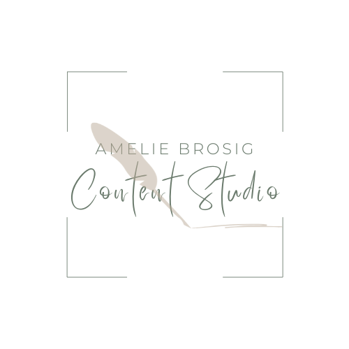 Logo Amelie Brosig Content Studio