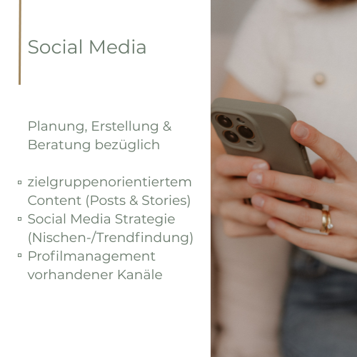 Amelie Brosig Content Studio Leistungen_Social Media